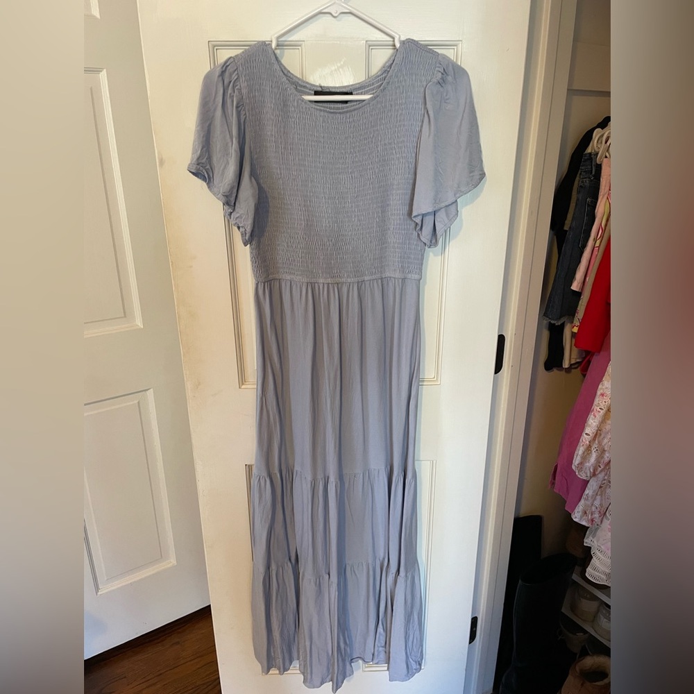 Light Blue Maxi Dress